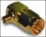 SMA Right angle Plug (Male) for Semi Rigid Cable